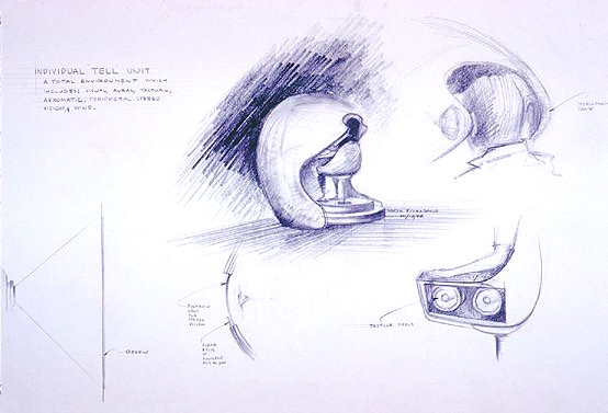 TELL Project, Individual Unit Rendering, 1968.