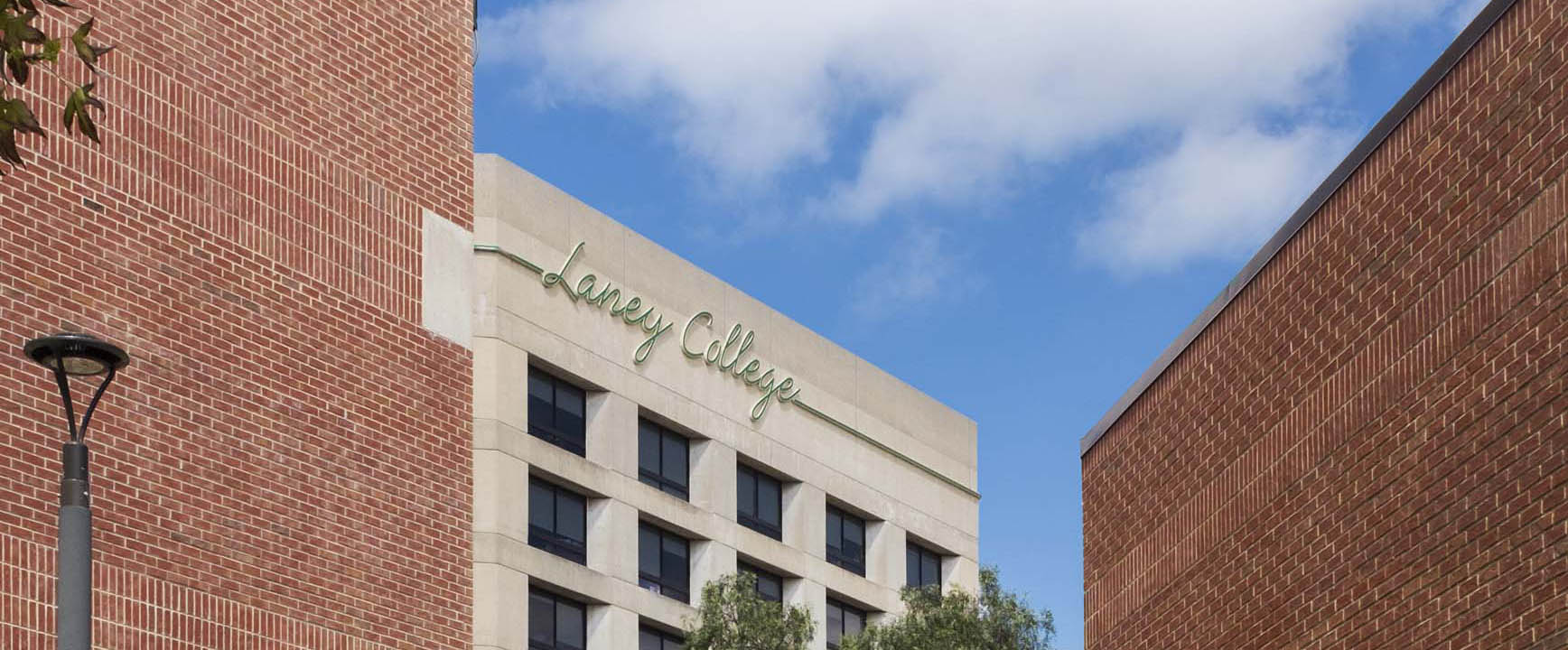 Laney College Tower Exterior in 2020.