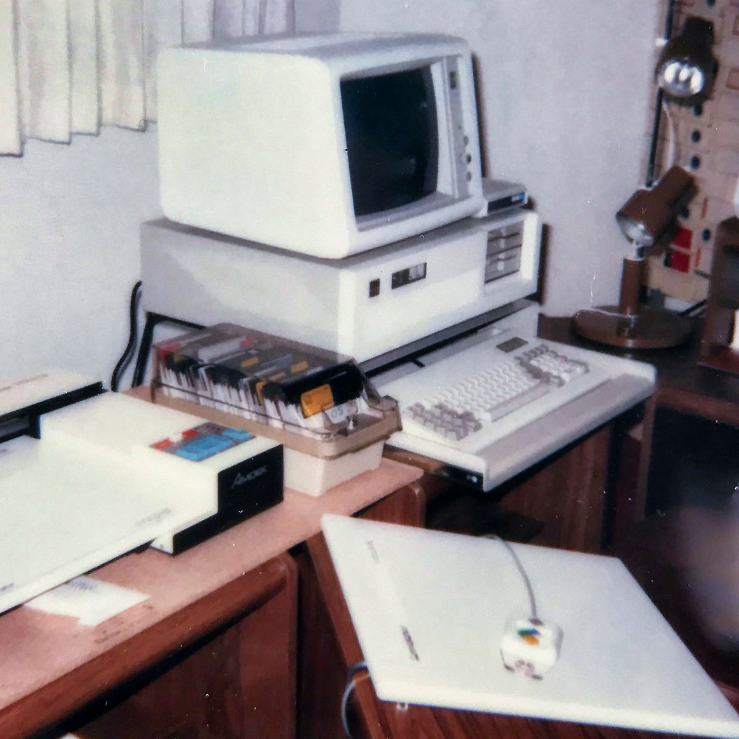 Ferragallo’s DOS OS Computer, circa 1985