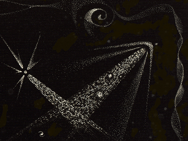 Cosmic Reverie detail- Roger Ferragallo